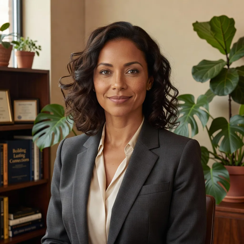 Portrait éditorial de Sandra Lebrun, coach relationnelle spécialisée en couples DOM-TOM et métropole à Bordeaux