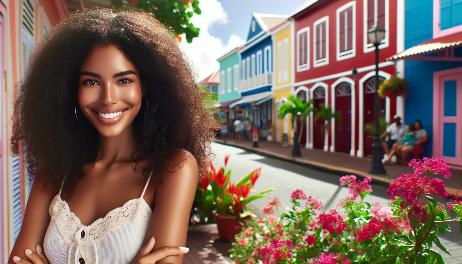 Rencontre en Guadeloupe avec vue sur la plage tropicale