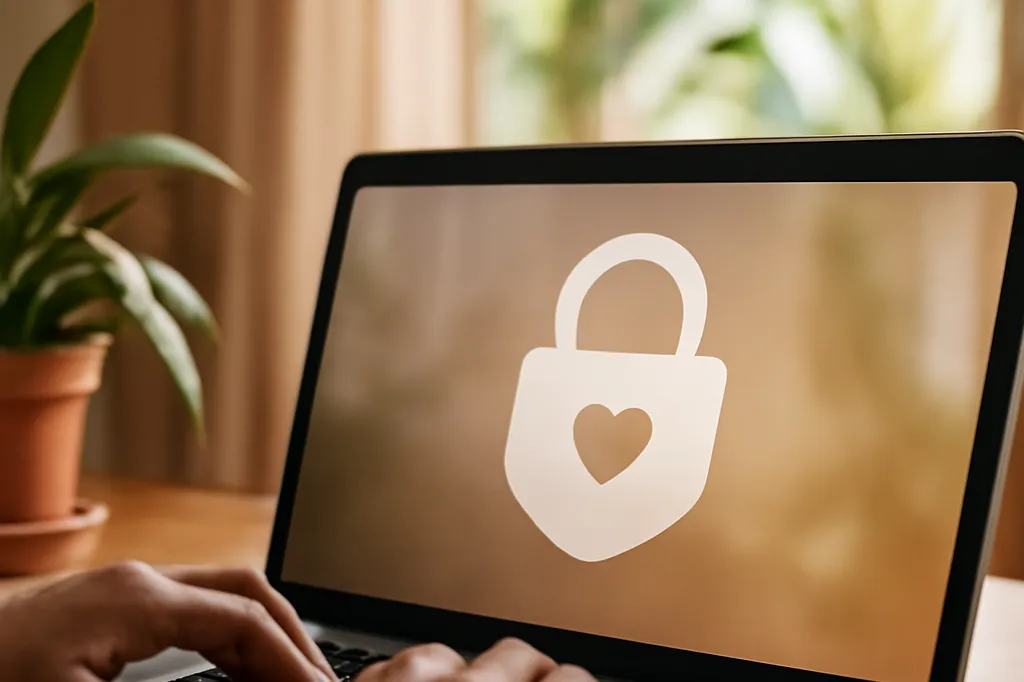 Téléphone affichant un outil de signalement après la diffusion non consentie d'une photo privée
